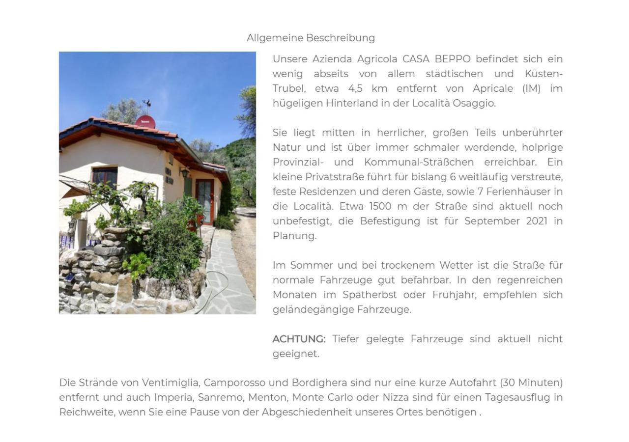 Casa Lucertola Apricale Exterior foto